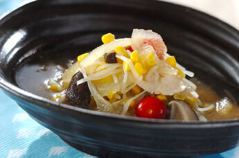 冬瓜の冷製スープ煮