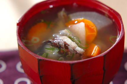 鯛のアラ汁