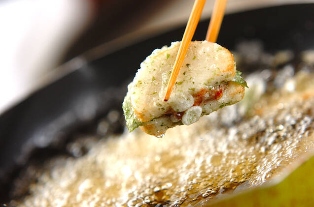 カマボコはさみ天ぷらの作り方の手順7