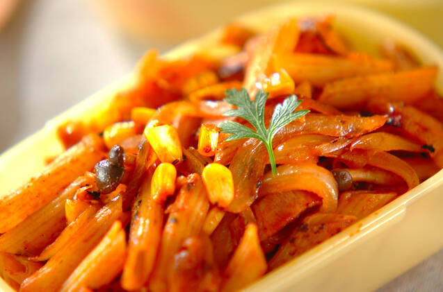 ペンネナポリタン