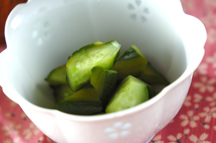 キュウリのみそ漬け