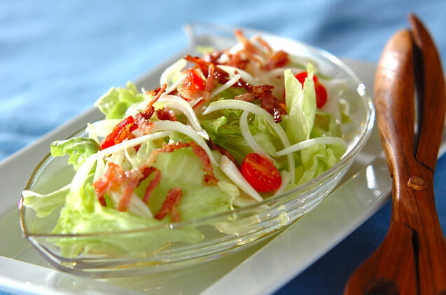 ベーコンレタスサラダ