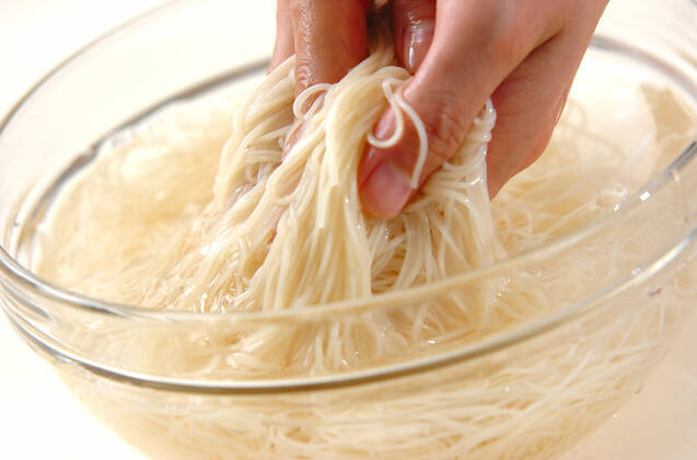 キラキラ素麺の作り方の手順10