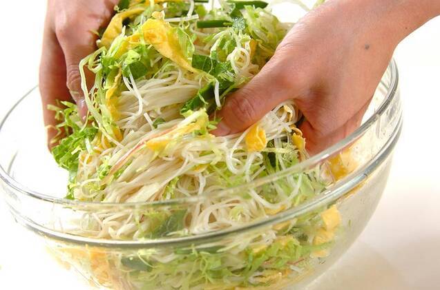 キラキラ素麺の作り方の手順11