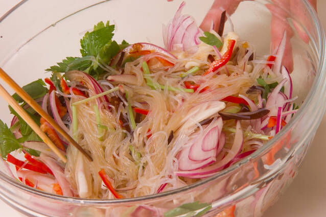 ピリピリ春雨サラダの作り方の手順11