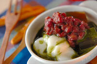 番茶カンと白玉団子