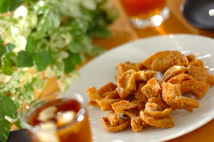 車麩のスパイス唐揚げ