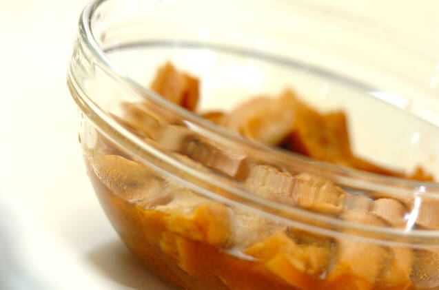 車麩のスパイス唐揚げの作り方の手順2