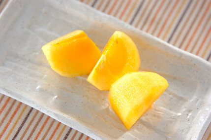 柿のリキュール風味