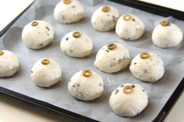 もちもちオリーブパンの作り方の手順10