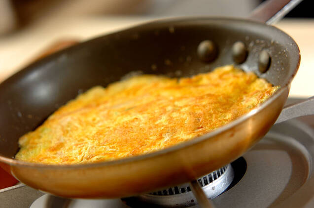 【チキンラーメンアレンジ】チキンラーメンで天津麺の作り方の手順8