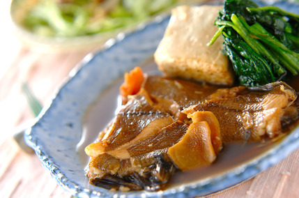 カレイの煮付け