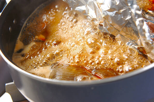 カレイの煮付けの作り方の手順6