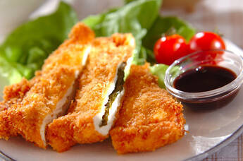 鶏むね肉のからしマヨフライ