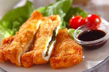 鶏むね肉のからしマヨフライ