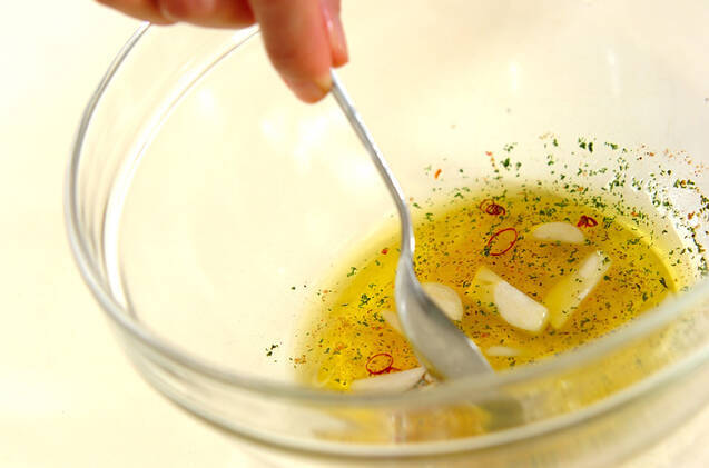 シメジのマリネの作り方の手順4