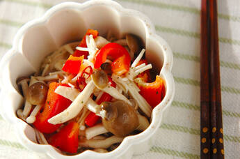 シメジのマリネ