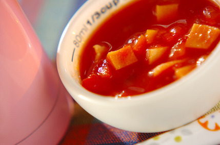 高野豆腐のミネストローネ