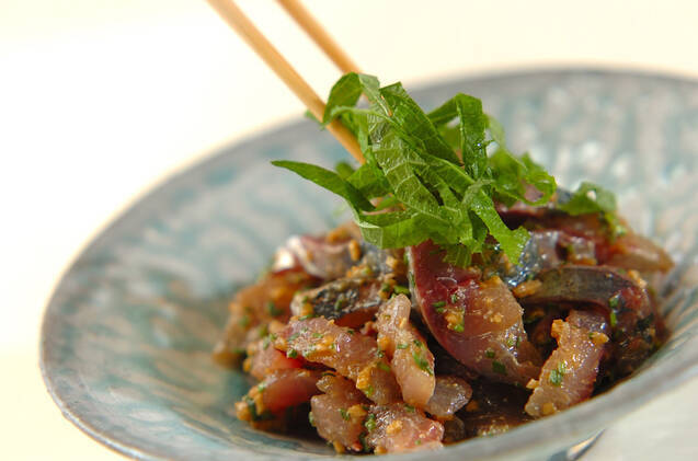 アジのみそ和えの作り方の手順3