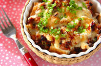 厚揚げの和風グラタン