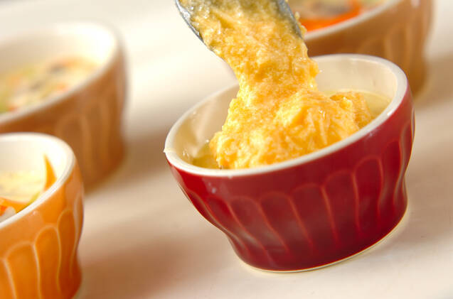 かくれんぼ卵のチーズスフレの作り方の手順7