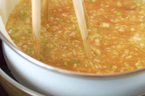 親子そぼろ丼の作り方の手順4