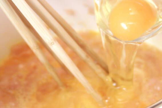 親子そぼろ丼の作り方の手順2