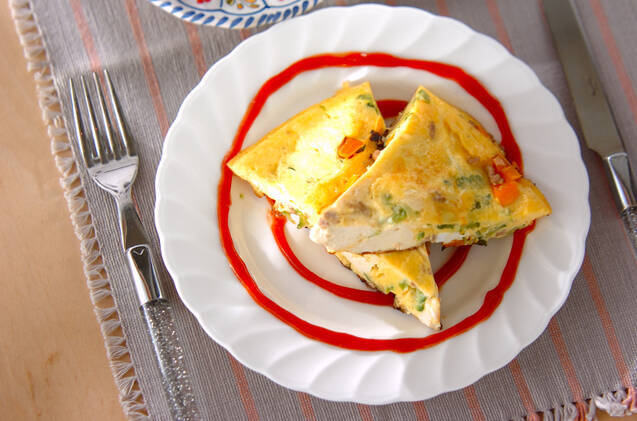 ゴーヤオムレツ