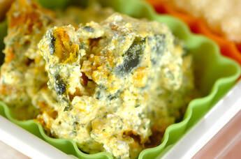 カボチャのチーズサラダ