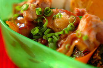 鶏のハチミツ焼き