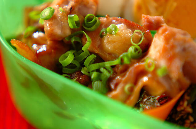 鶏のハチミツ焼き