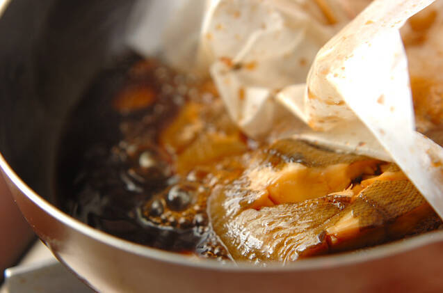 カレイの煮付けの作り方の手順5