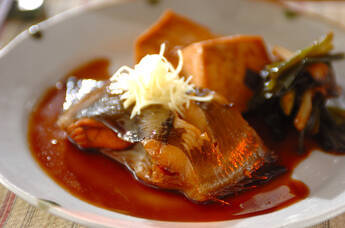 カレイの煮付け