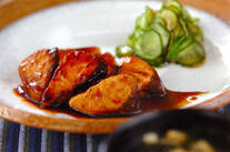 ハマチの照り焼き