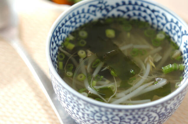 モヤシのヘルシースープ