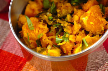 カボチャのアジアン風和え物