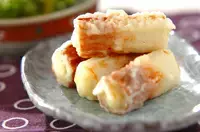 簡単ちくわの天ぷら お弁当やおつまみに！子供も食べやすいチーズ入り