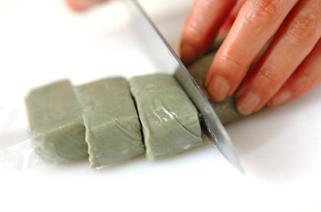 焼き生麩のカニあんかけの作り方の手順1