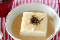 タラコあんかけ温奴