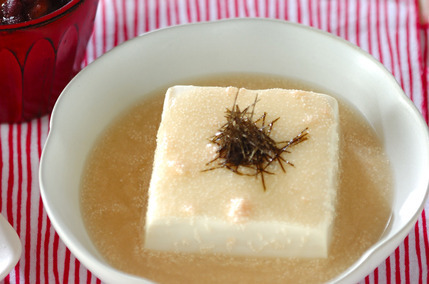 タラコあんかけ温奴