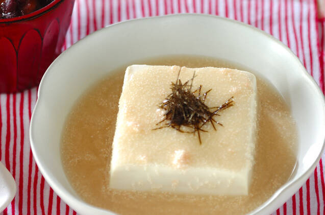 タラコあんかけ温奴