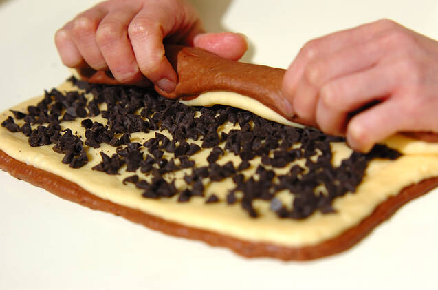 チョコロールの作り方の手順22