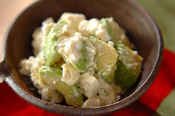 アボカド豆腐サラダ