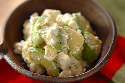 アボカド豆腐サラダ