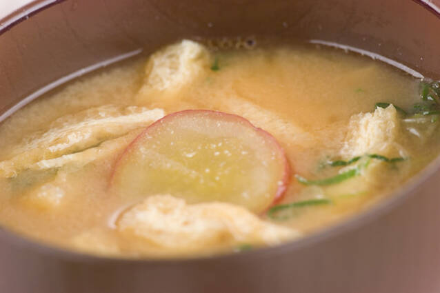 サツマイモのみそ汁