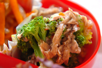 ブロッコリーのツナ和え