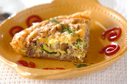 牛肉のキッシュ