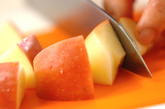 デザート・リンゴの作り方の手順1