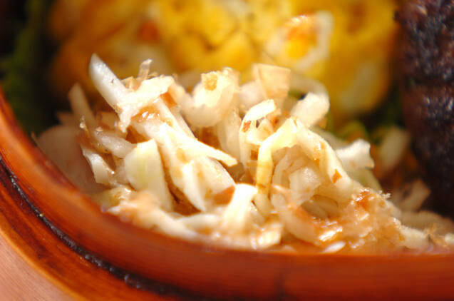 切干し大根のおかか和え