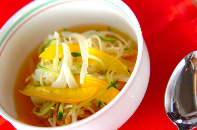 さっぱりイカそうめん